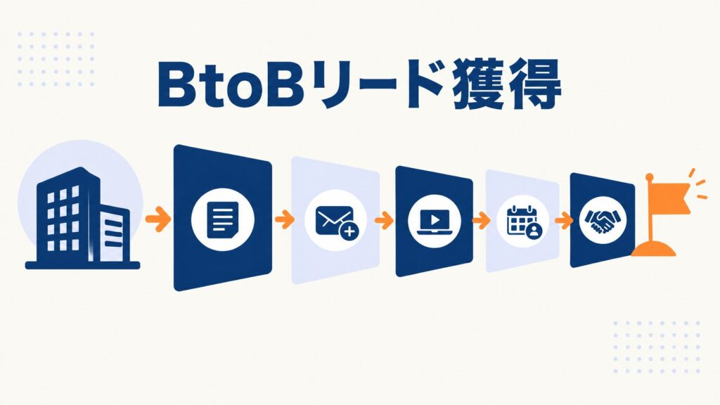 BtoBリード獲得とは？施策の選び方と商談につながる実践手順